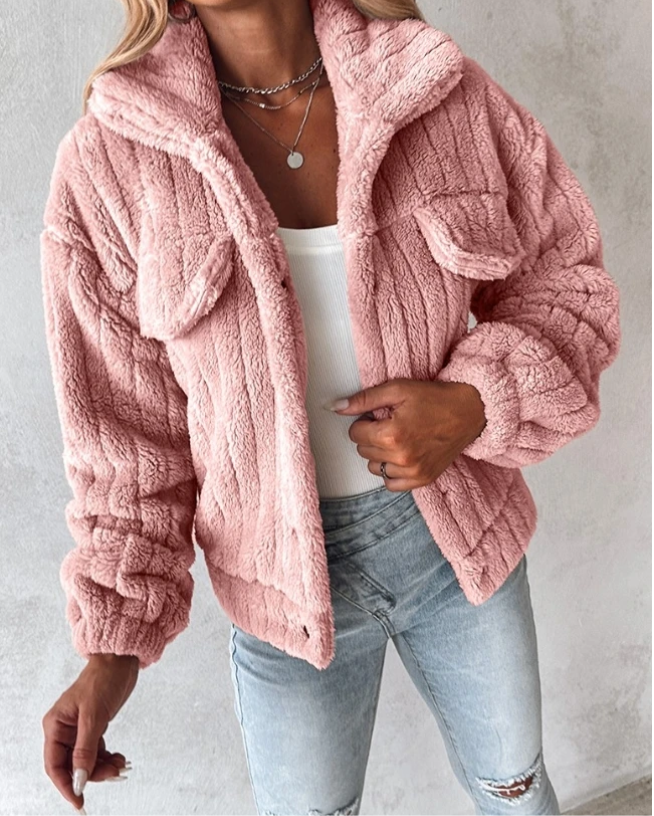 Ivy | Women's Button-Down Fleece Jacket