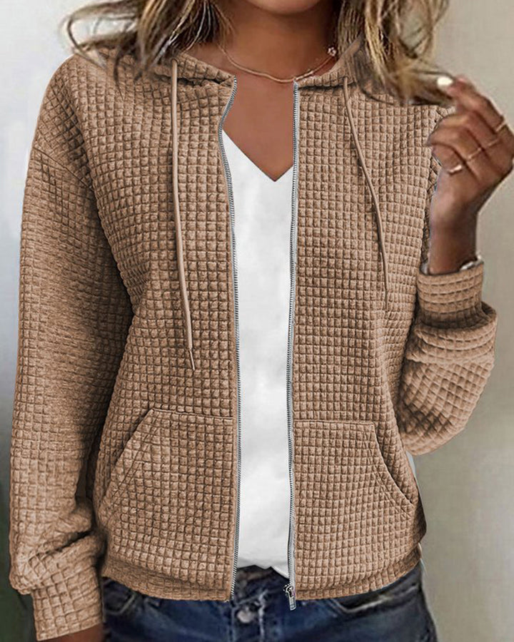 Patty | Women's Zip-Up Casual Hoodie