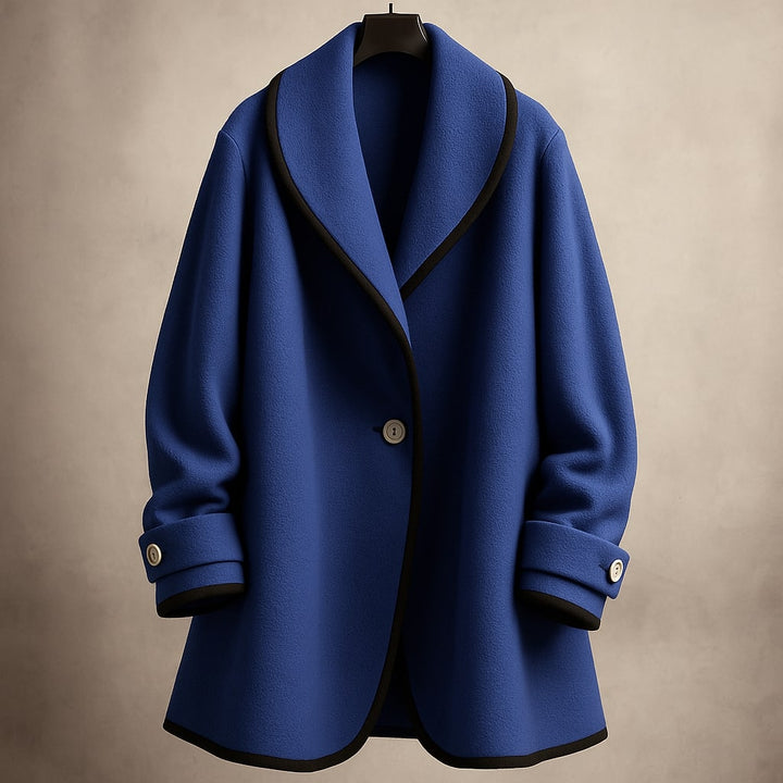 Serena | Women's Single-Breasted Trim Coat