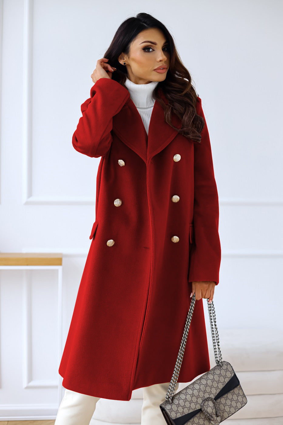 Emily | Women's Double Breasted Coat