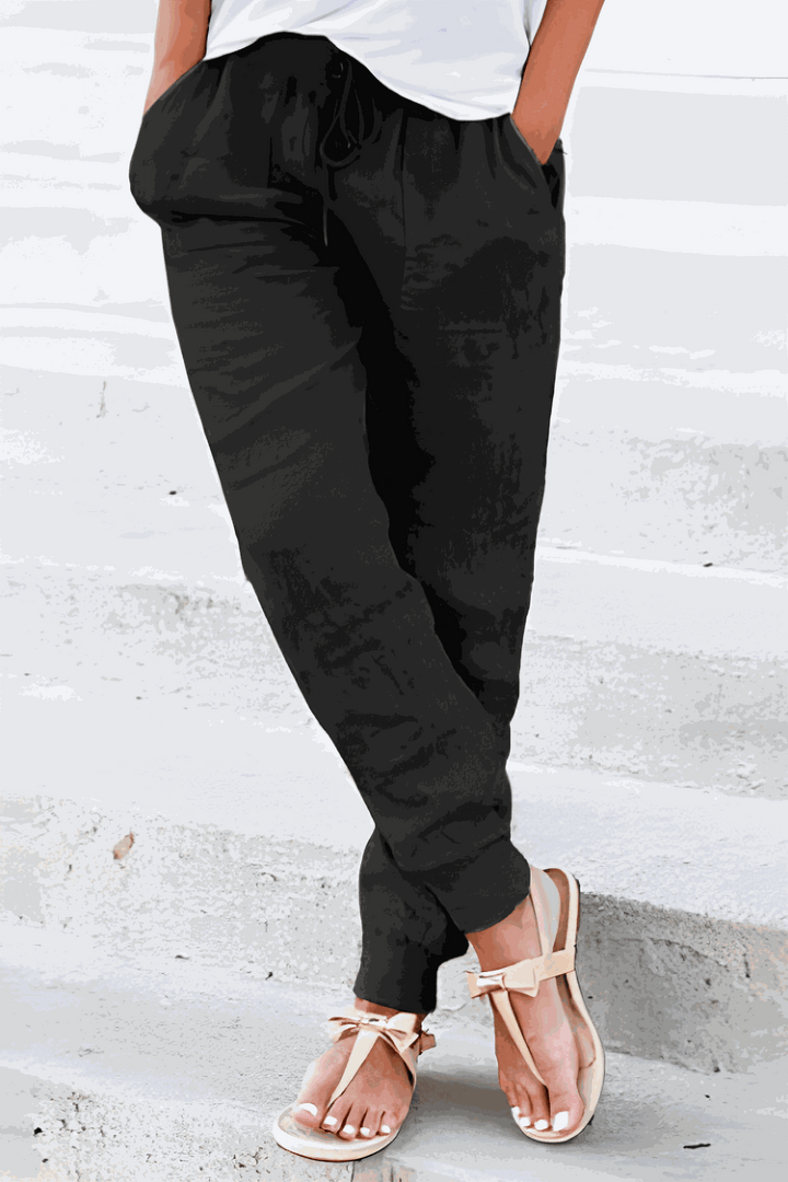 Bali | Women's Elastic Ankle Drawstring Casual Pants