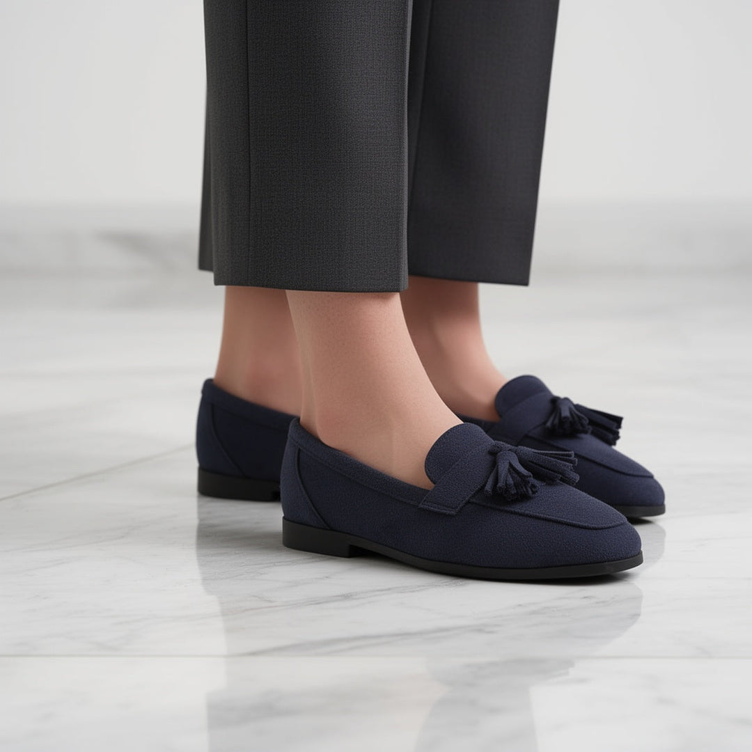 Women’s Leather Orthotic Walking Loafers