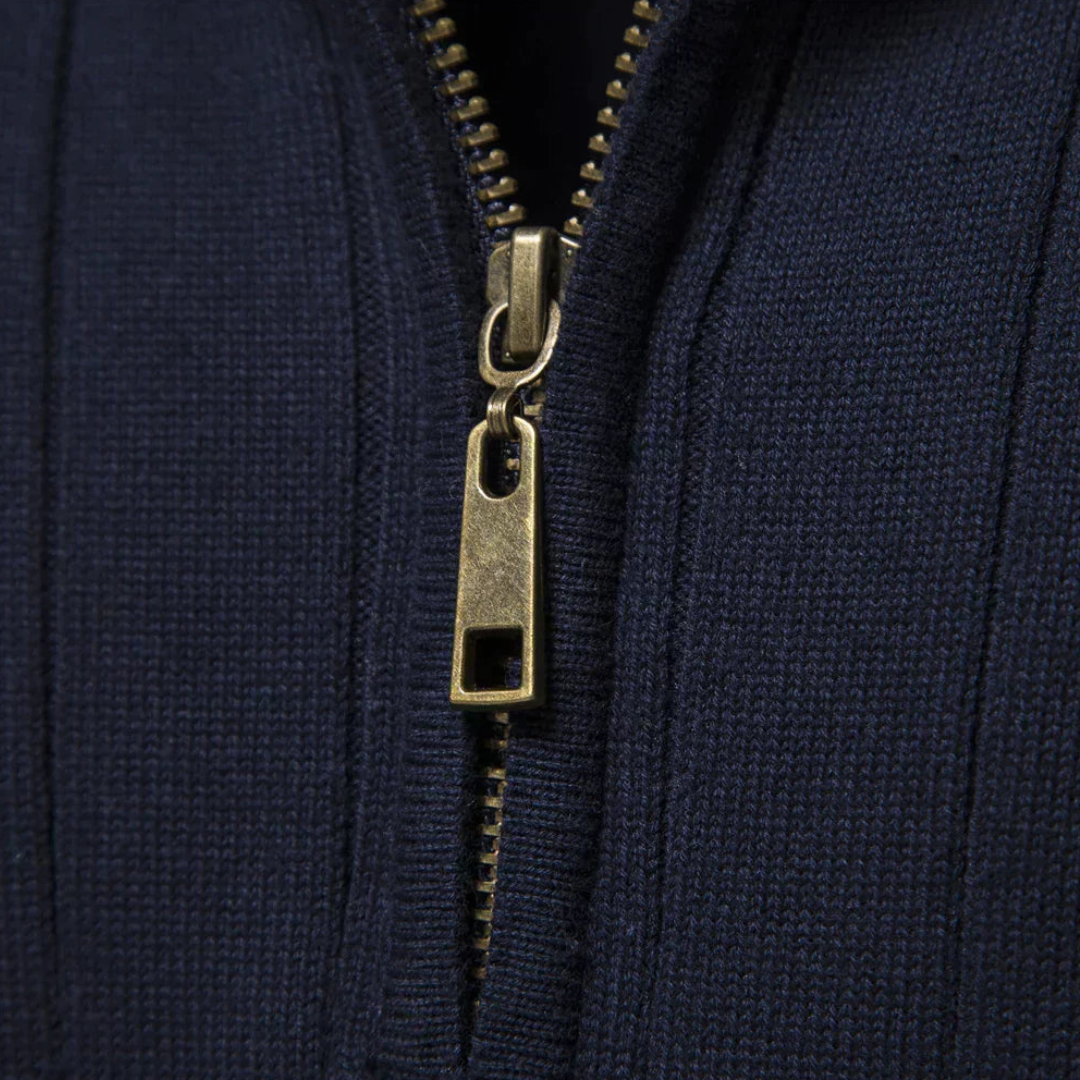 Louie | Men's Quarter Zip Long Sleeve Sweater