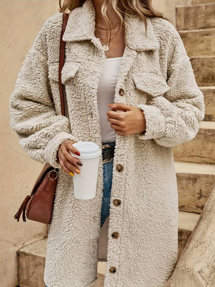 Robin | Women's Oversized Sherpa Coat