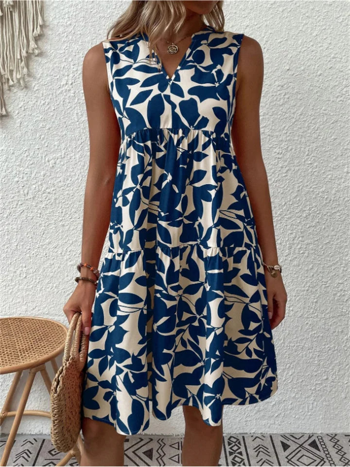 A-Line Summer Dress | Floral Print | Summer