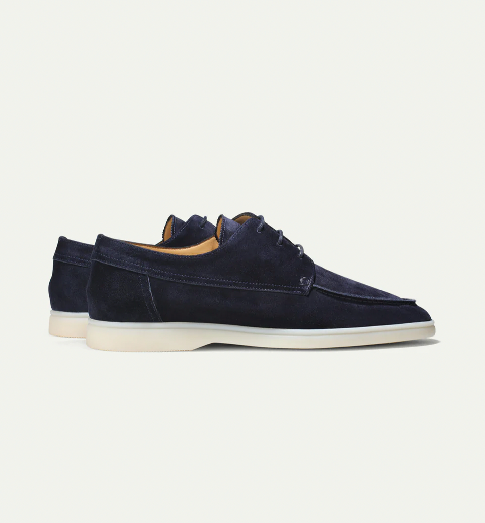 Suede Leather Loafers Men’s Summer Casual Slip-On Shoes