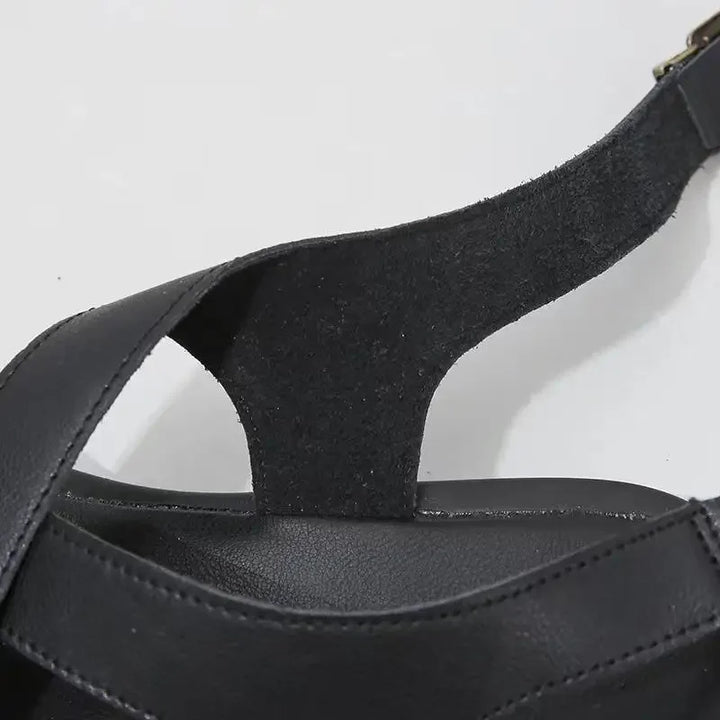 Women’s Leather Orthotic Arch-Support Sandals