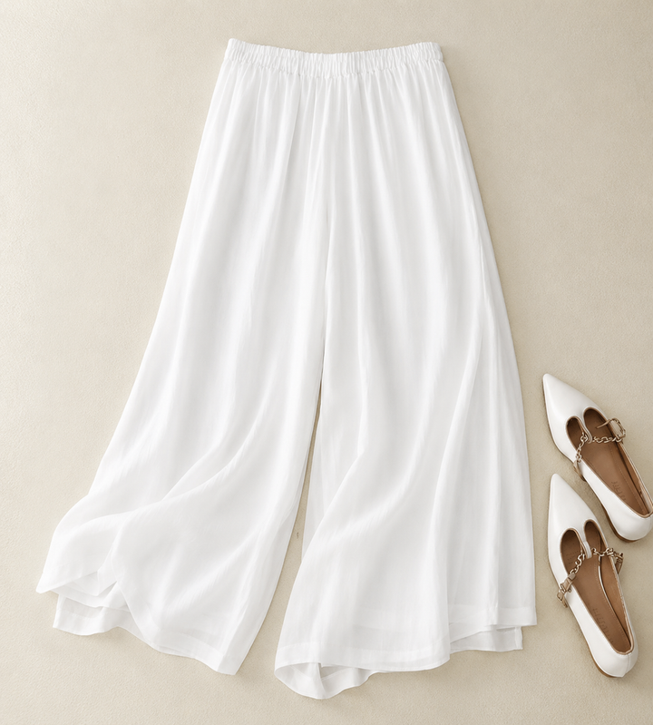 Nicole | Women's Elegant Loose Waistband Trousers