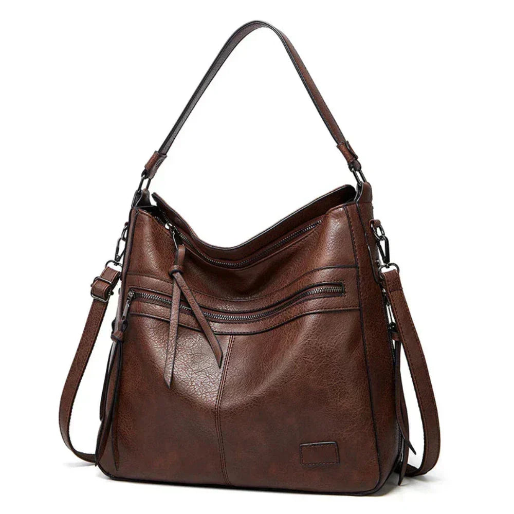 Women's Leather Satchel Handbag