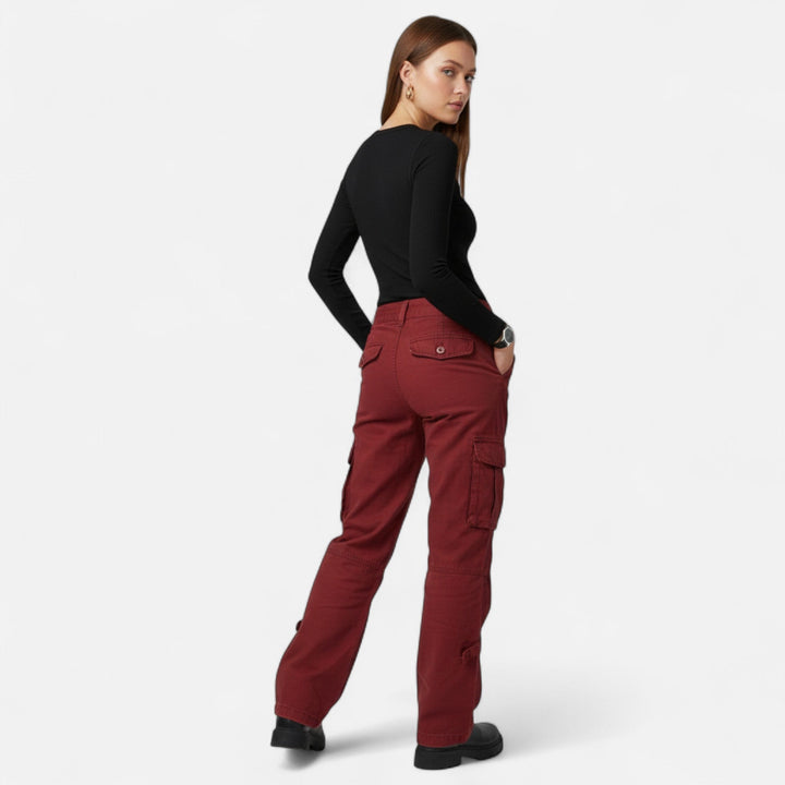 Layla | Women’s Cotton Cargo Pants
