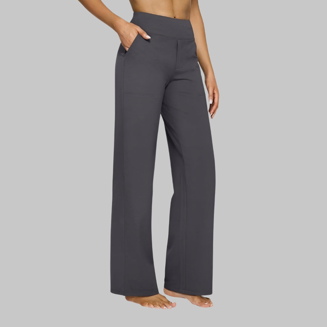 Ayla | Premium High Waist Stretch Trousers