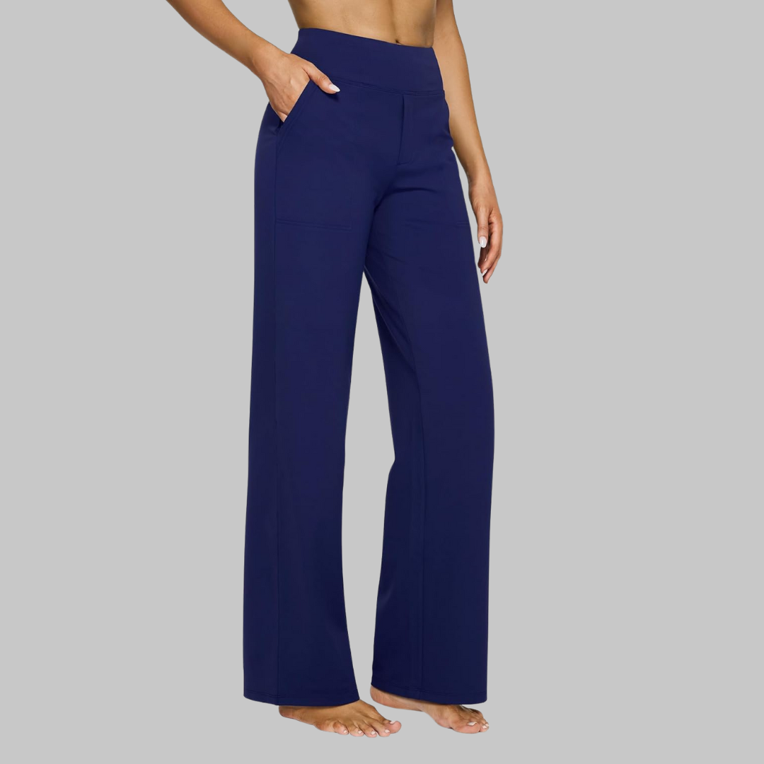 Ayla | Premium High Waist Stretch Trousers