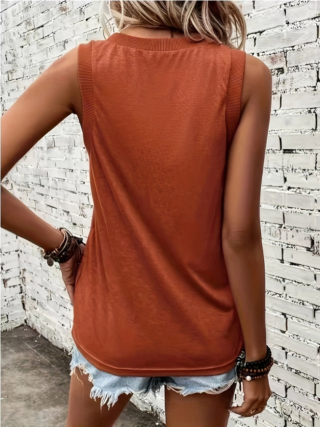 Linen Tank Top For Women | Classic Fit
