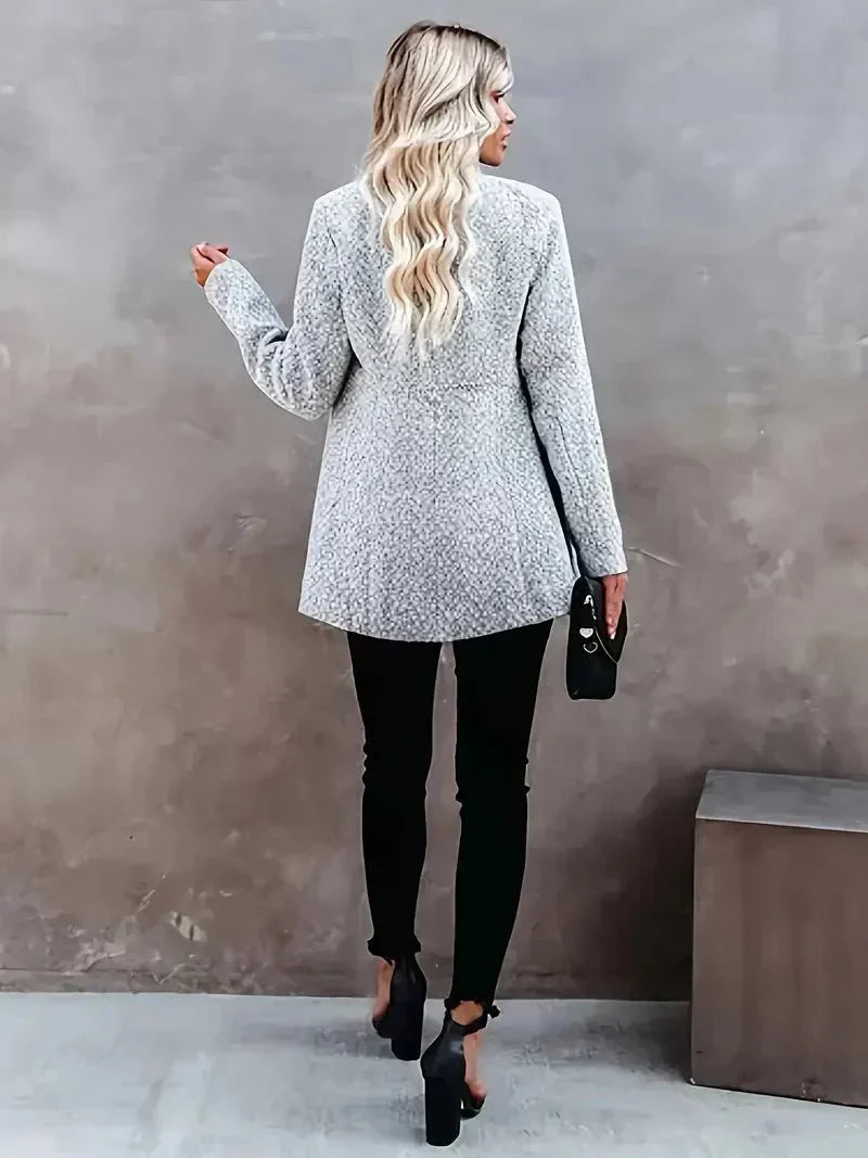Cheri | Women's Long Open Front Casual Coat