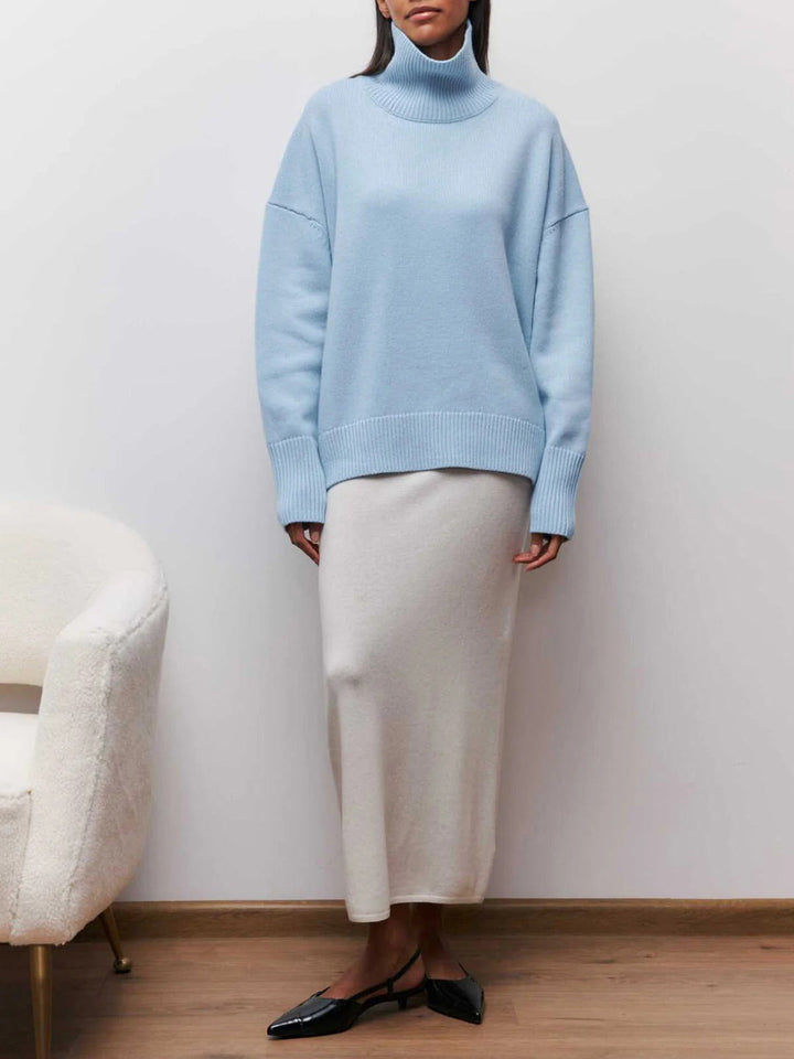 Colleen | Women's Oversized Turtleneck Sweater