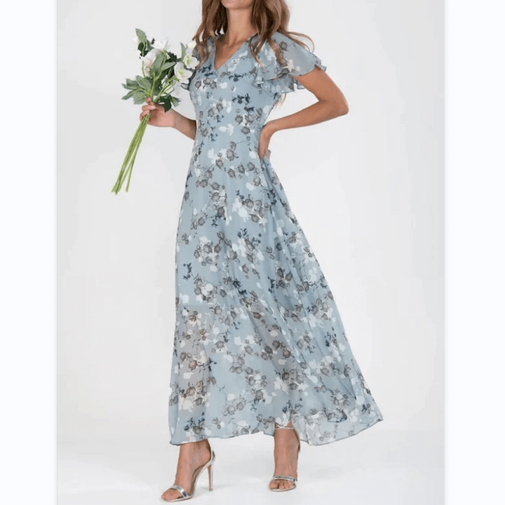 Maxi Summer Dress | Floral Design