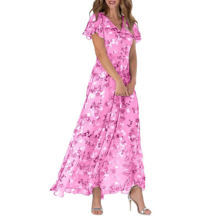 Maxi Summer Dress | Floral Design