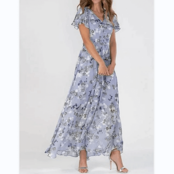 Maxi Summer Dress | Floral Design