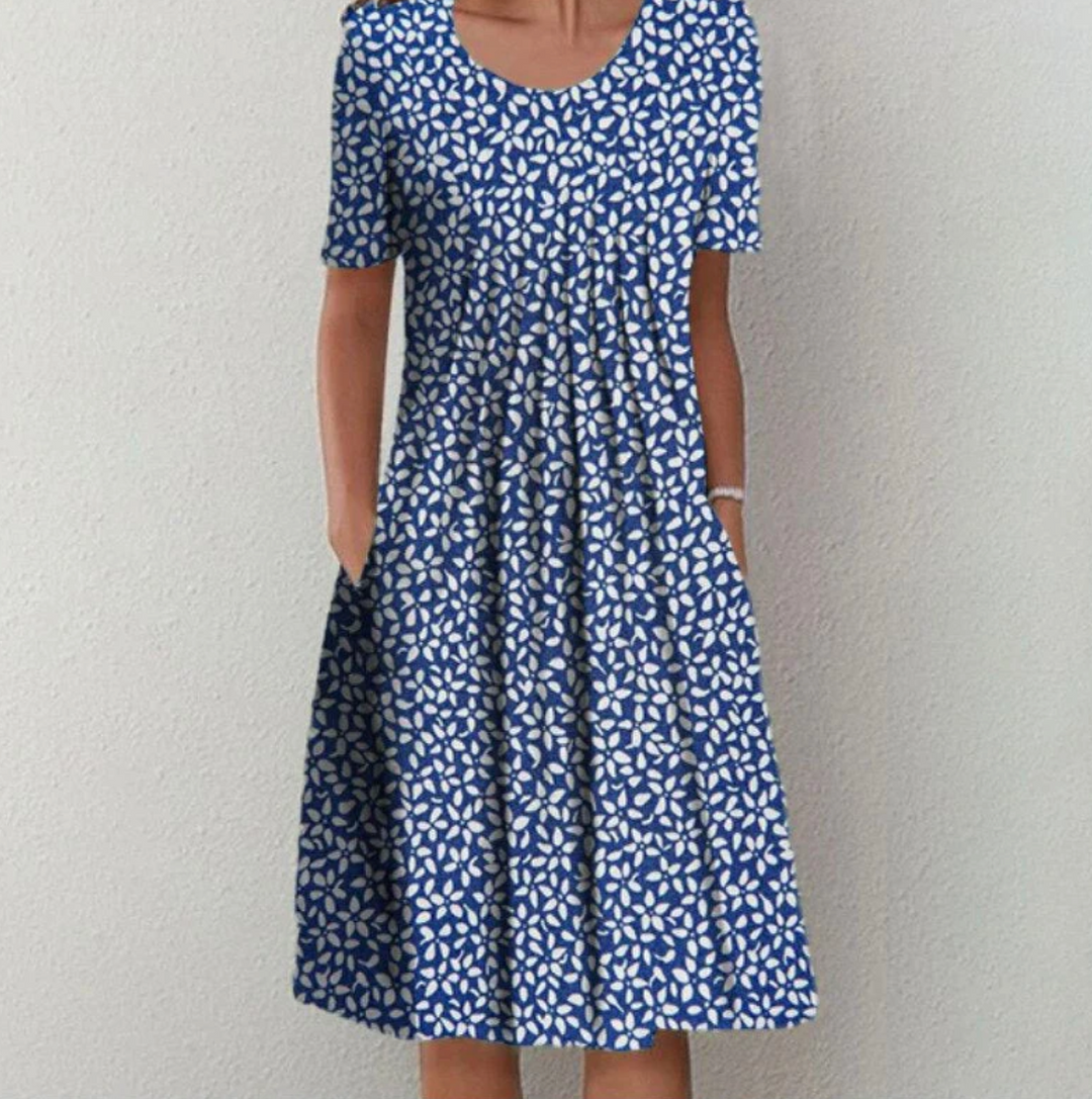 Midi Summer Dress | Playful Print | Comfortable fit