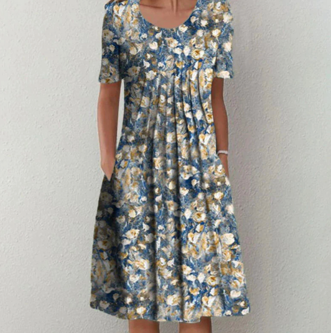 Midi Summer Dress | Playful Print | Comfortable fit
