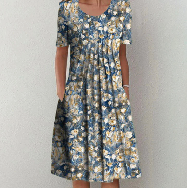Midi Summer Dress | Playful Print | Comfortable fit