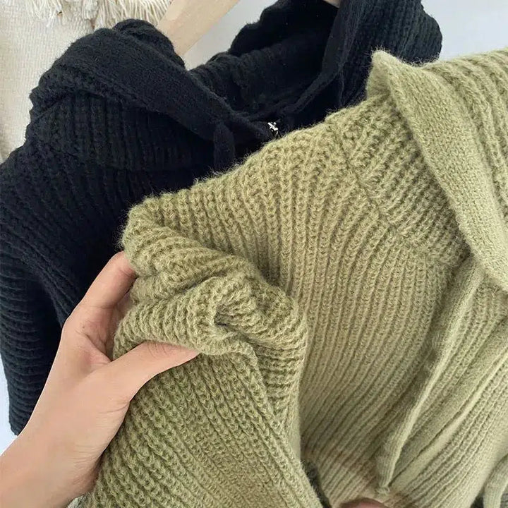 Sofia | Women's Zip-Up Knit Cardigan