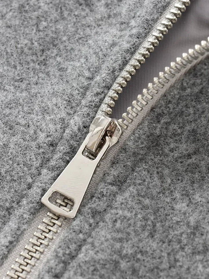 Lisa | Women's Trendy Zip-Up Bomber Jacket