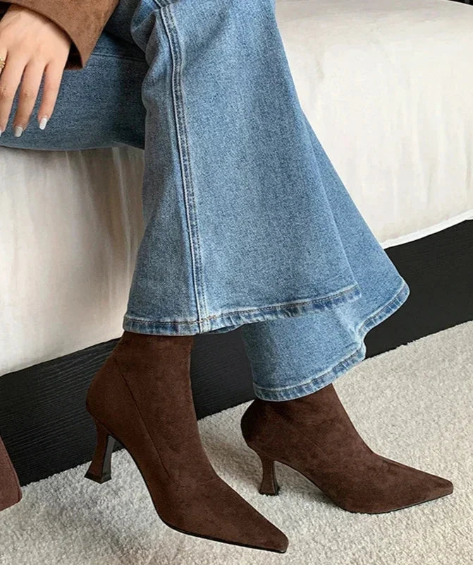 Doris | Women's Pointed Heel Boots