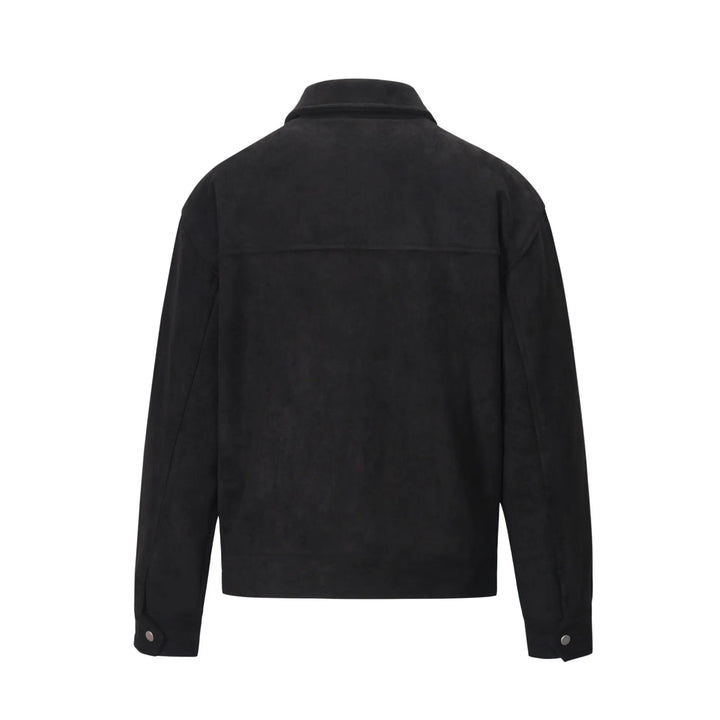 Men's Suede Harrington Bomber Jacket