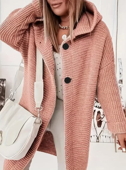 Sheryl | Women's Hooded Oversized Cardigan