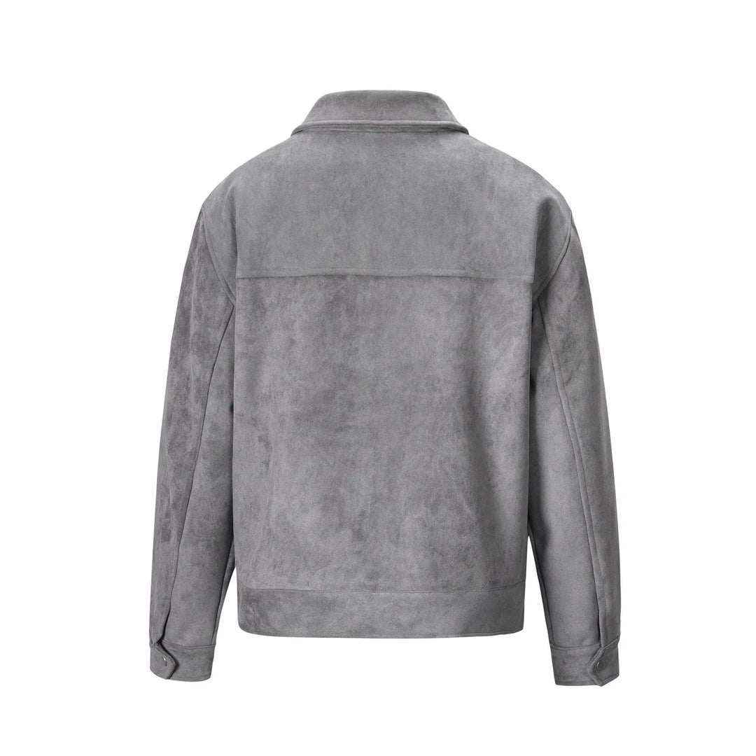 Men's Suede Harrington Bomber Jacket
