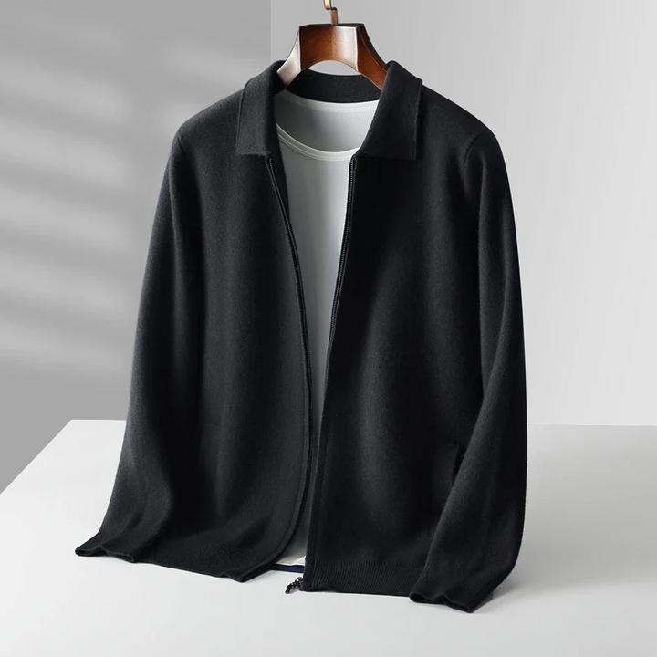 Robert | Men's Zip Up Sweater