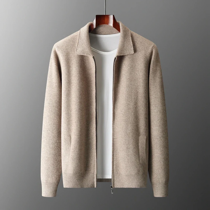Robert | Men's Zip Up Sweater