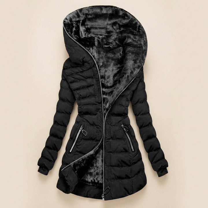 Stella | Women's Hooded Long Puffer Coat