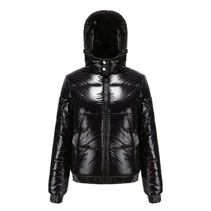 Women's high-gloss down Winter Jacket with Hood