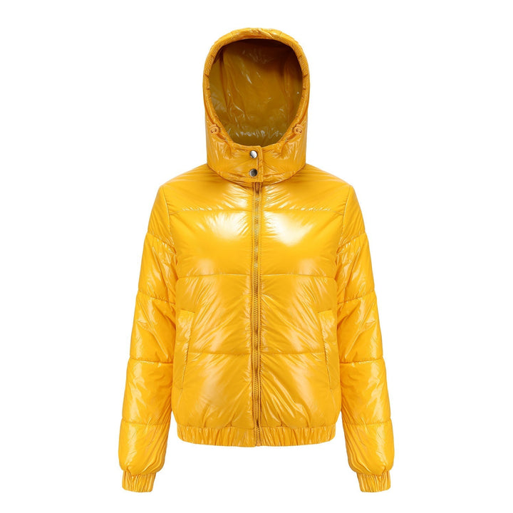 Women's high-gloss down Winter Jacket with Hood