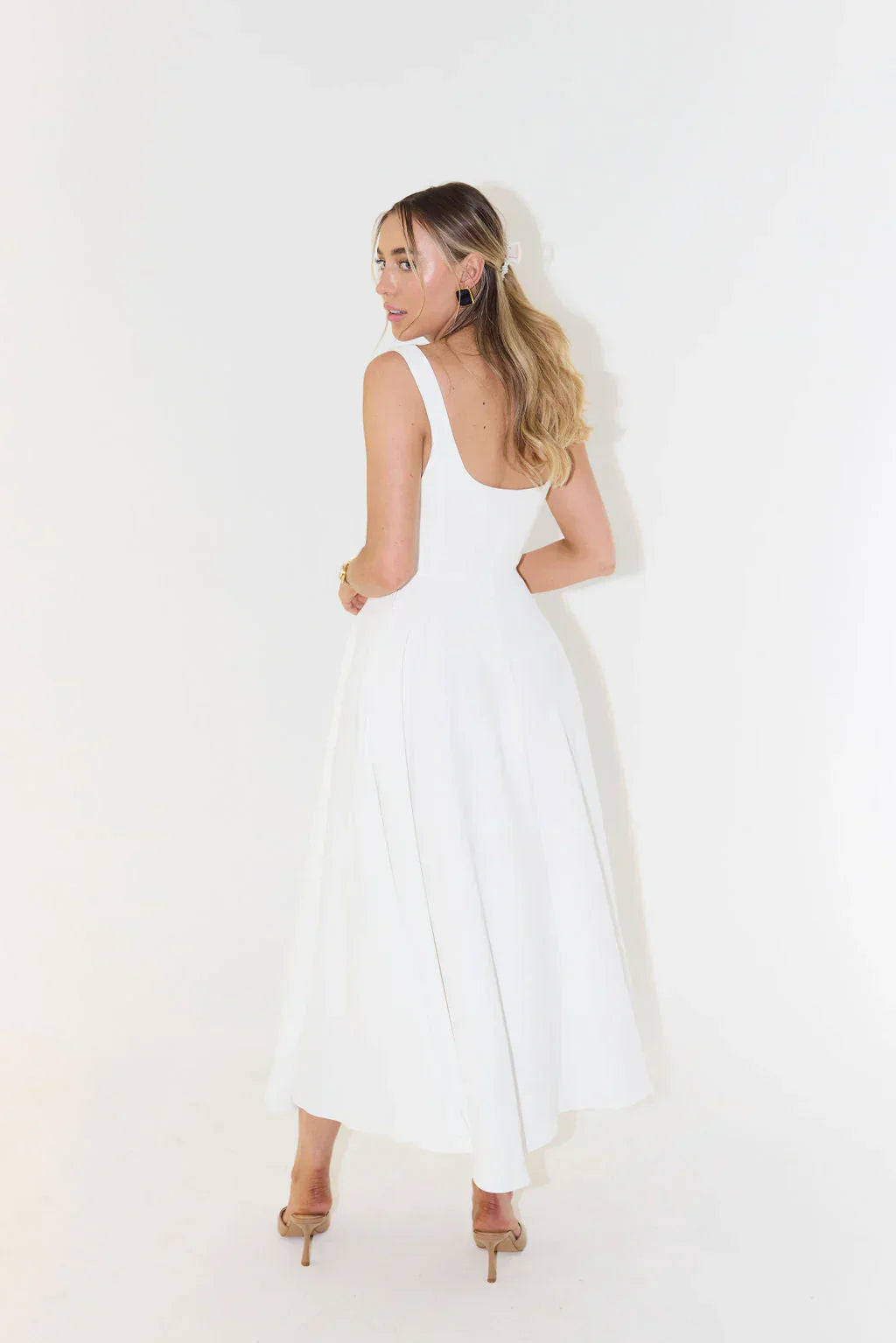 Celeste Charm Cocktail Midi Dress