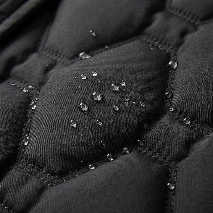 Salome | Waterproof Hooded Puffer Long Coat