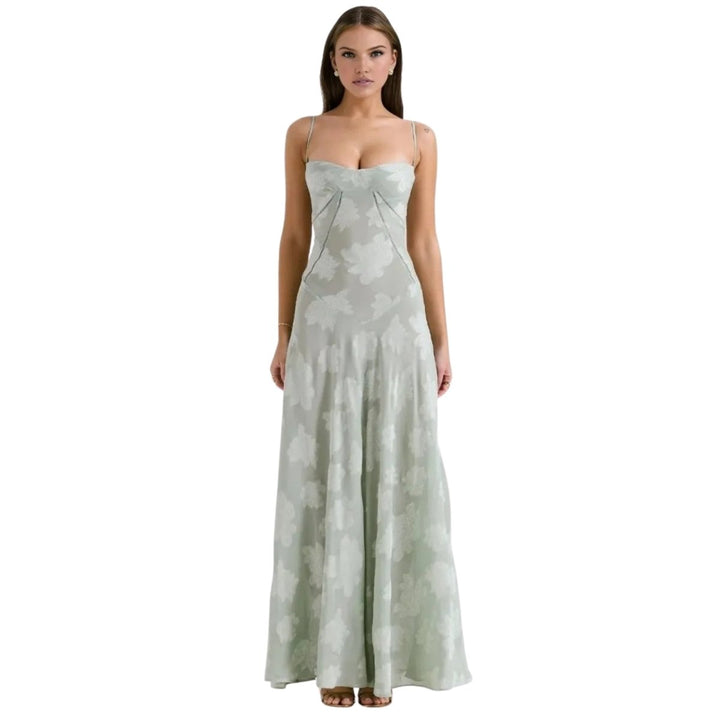 Enchanted | Floral Jacquard Ball Gown