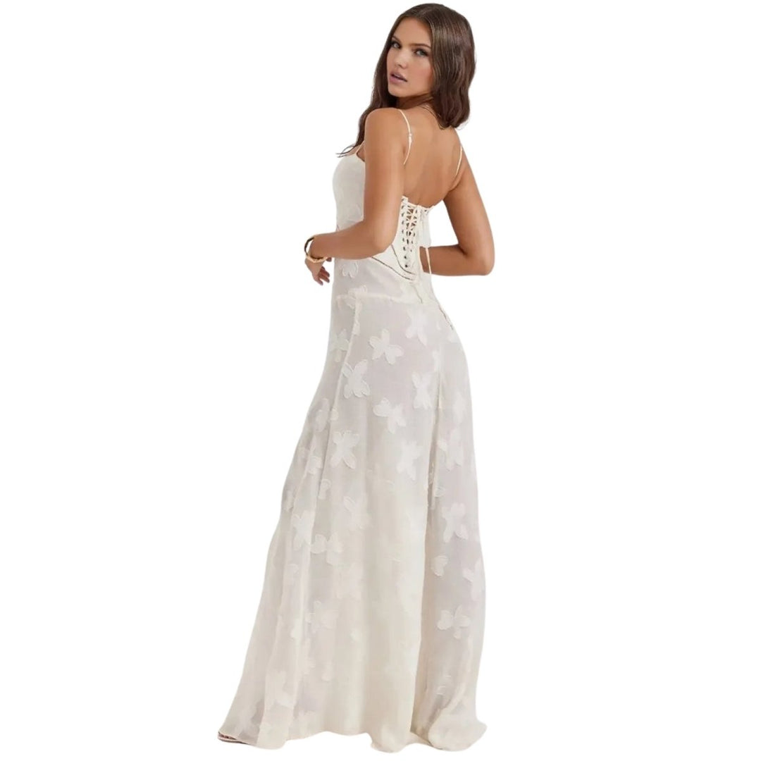 Enchanted | Floral Jacquard Ball Gown