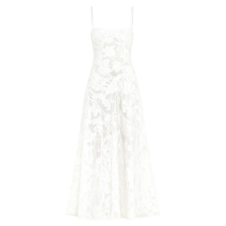 Enchanted | Floral Jacquard Ball Gown
