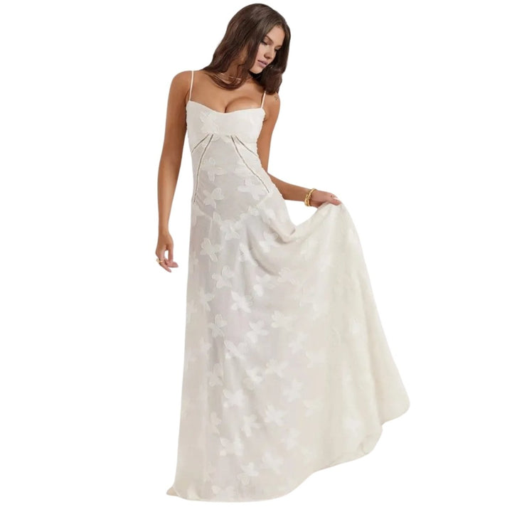 Enchanted | Floral Jacquard Ball Gown