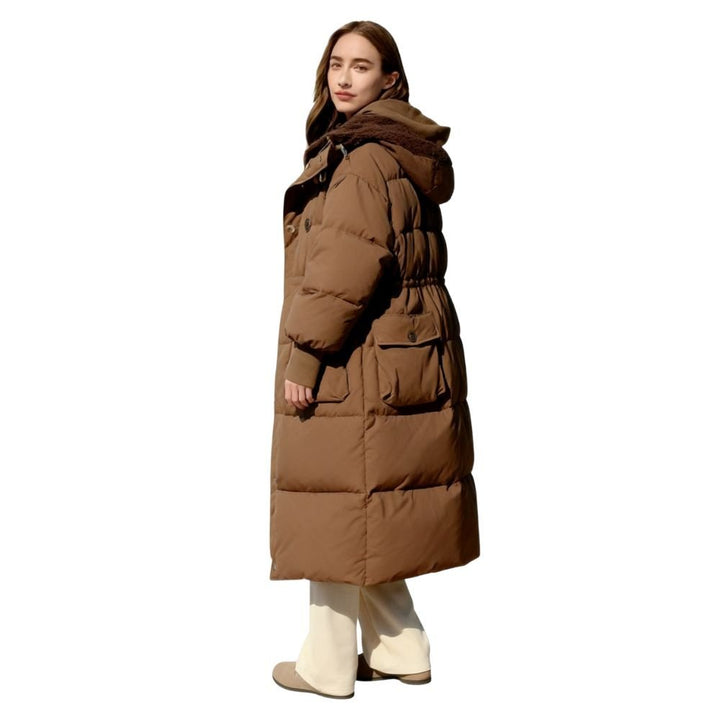 Cailah | Oversized Fleece-Lined Water-Resistant Winter Coat