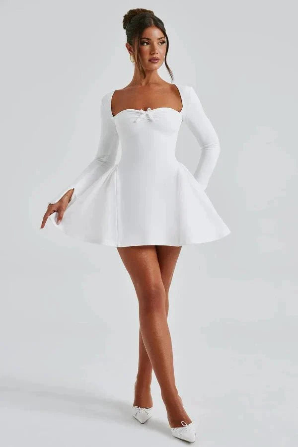 Kayla | Sweetheart Tulle Skirt Stretch Crepe Formal Dress