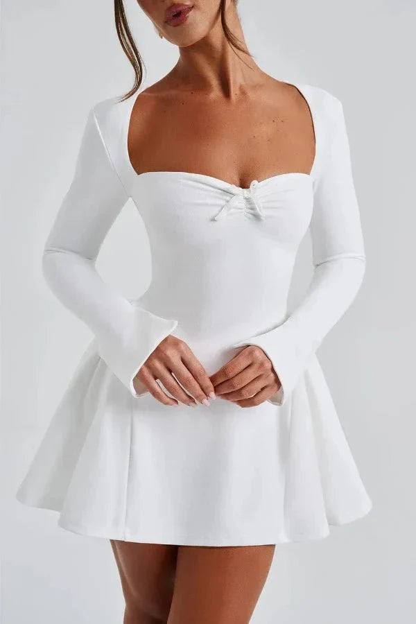 Kayla | Sweetheart Tulle Skirt Stretch Crepe Formal Dress