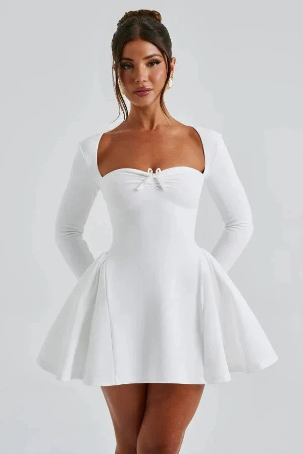 Kayla | Sweetheart Tulle Skirt Stretch Crepe Formal Dress