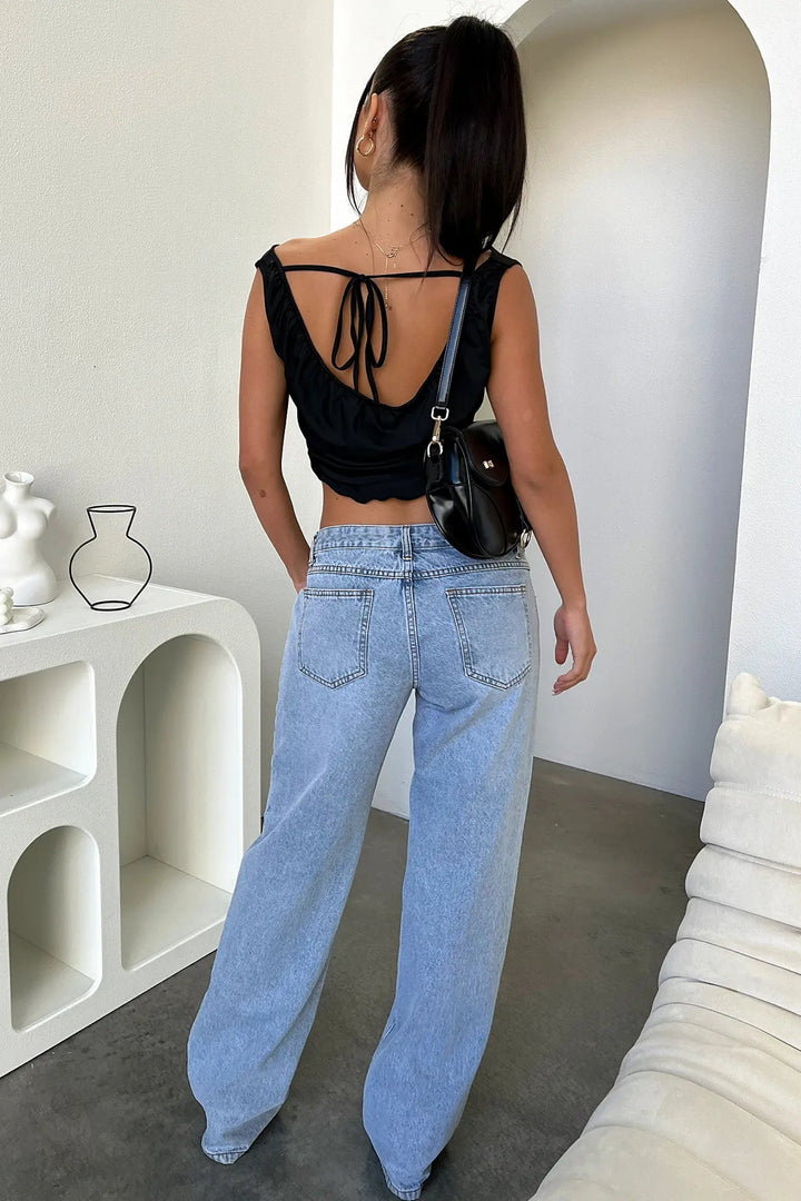 Sienna | Women's Wide Leg Denim Jeans