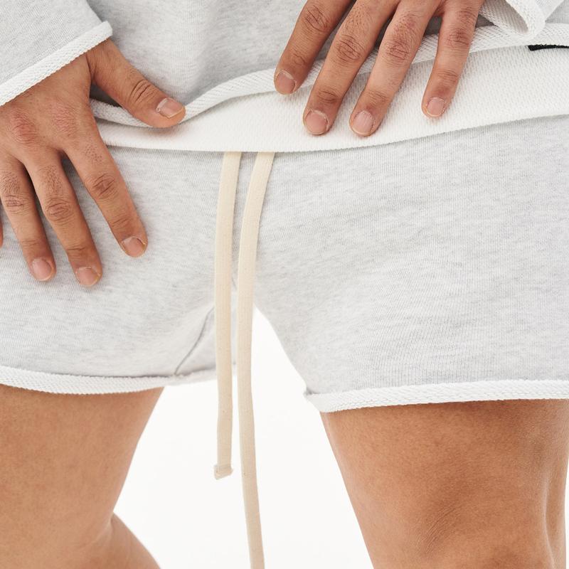 Men's Cotton Fleece Relaxed Fit Sweat Shorts for Summer
