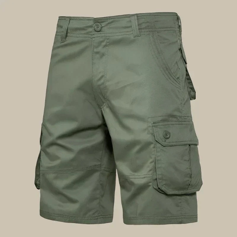Men's Cargo Shorts Linen Casual Work Shorts