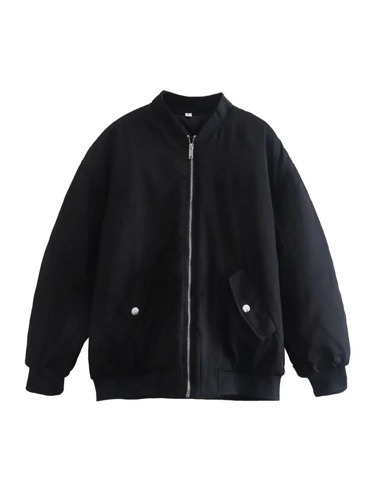 Marcia | Women's Oversized Bomber Jacket